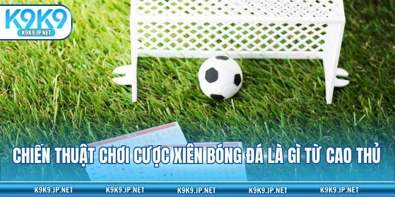 Chiến thuật chơi cược xiên bóng đá là gì từ cao thủ