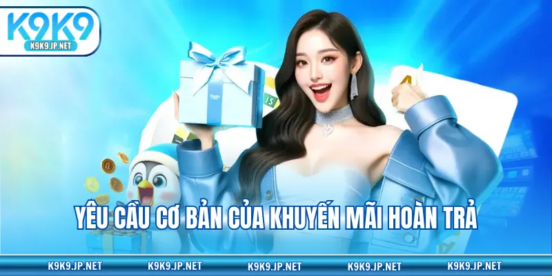 Yêu cầu cơ bản của khuyến mãi hoàn trả